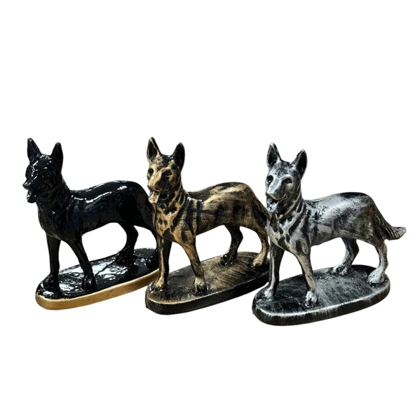 Polyester Ayakta Kurt Köpek