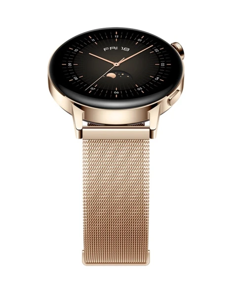 Huawei Watch GT 3 Elegant 42 MM Akıllı Saat (Huawei Türkiye Garantili) Altın Altın - 9