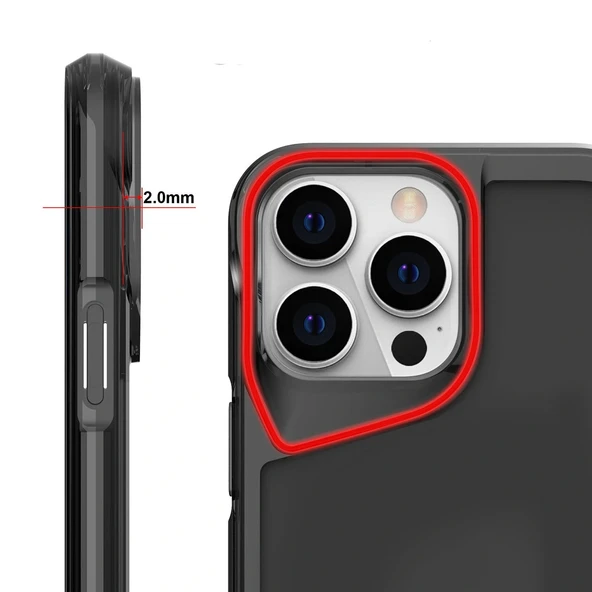 iPhone 15 Pro Kılıf T-Max Kapak - Resim 2