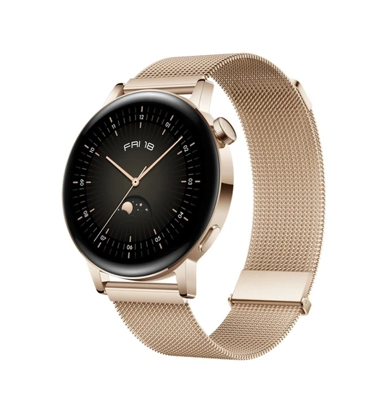 Huawei Watch GT 3 Elegant 42 MM Akıllı Saat (Huawei Türkiye Garantili) Altın Altın - 2