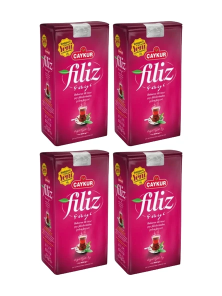 Çaykur Filiz Çayı 500 gr x 4 Adet