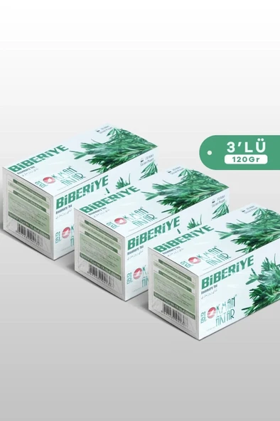 DVD Lokman Aktar Biberiye Çay 20 Adet Bardak Poşet Çay 40 Gr x 3 Adet