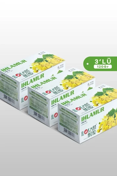 DVD Lokman Aktar Ihlamur Çay 20 Adet Poşet Çay 40 Gr x 3 Adet