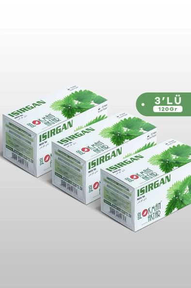 DVD Lokman Aktar Isırgan Çay 20 Adet Poşet Çay 40 Gr x 3 Adet