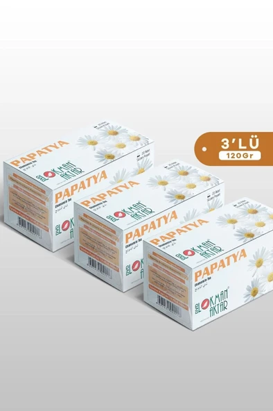 DVD Lokman Aktar Papatya Çay 20 Adet Bardak Poşet Çay 40 Gr x 3 Adet