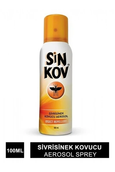 Sinkov Sivrisinek Ve Karasinek Kovucu Aerosol Deo Sprey 100 Ml x 2 Adet - 2