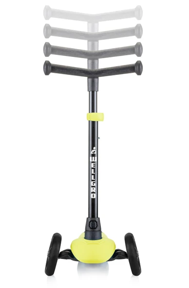 Wellgro Turbo 3 Tekerli Yükseklik Ayarlı Scooter, Sarı - 3
