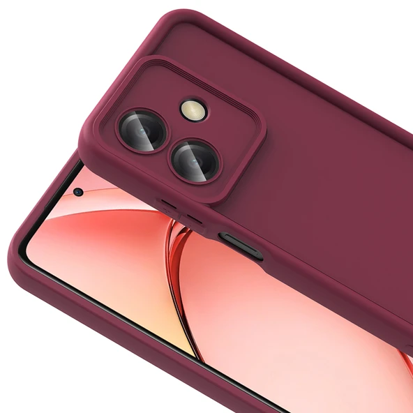 Oppo A3 Kılıf Kamera Korumalı Ananas Kapak - Resim 3