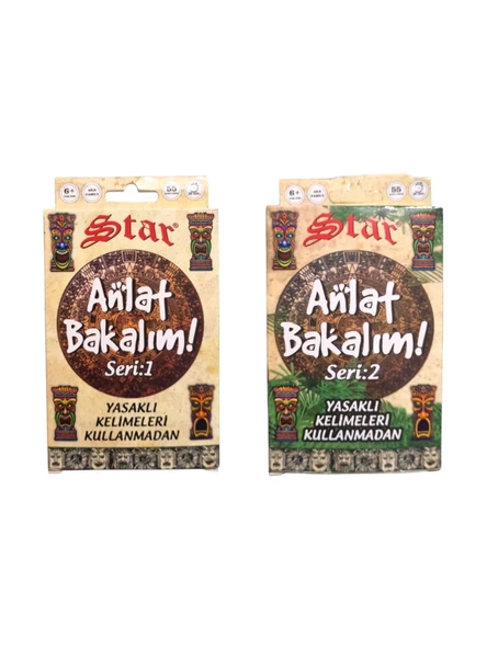 Kuromi Uno ve Anlat Bakalım Seri 1 ve Seri 2 Oyun Kartları - 3 lü Set - 4