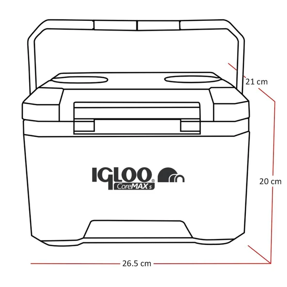 IGLOO CoreMAX 5 Buzluk 5 Litre - 3