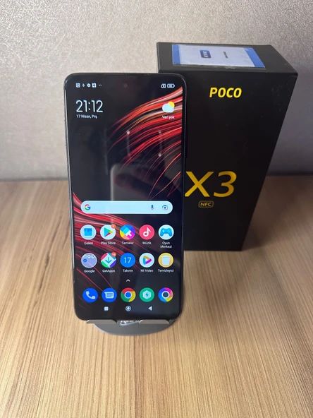 POCO X3 NFC 64GB SİYAH 6GB RAM KUTULU ADINIZA FATURALI GARANTİLİDİR - 2