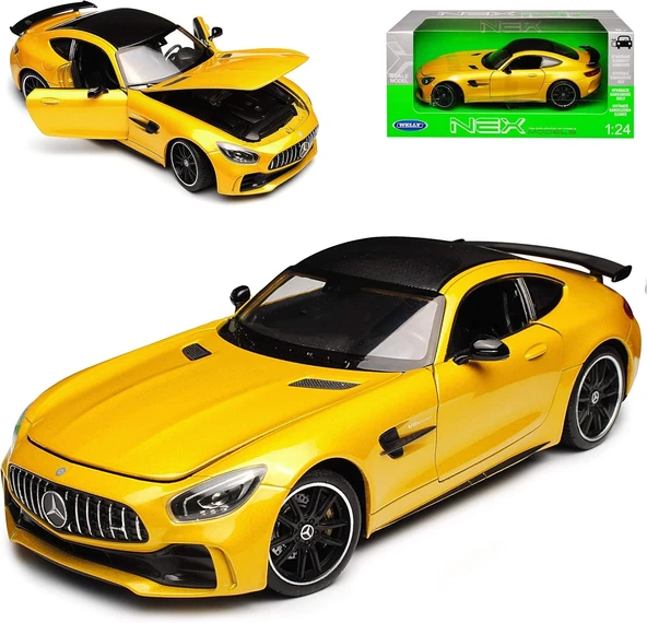 1:24 Mercedes-Amg Gt R Model Araç - 4