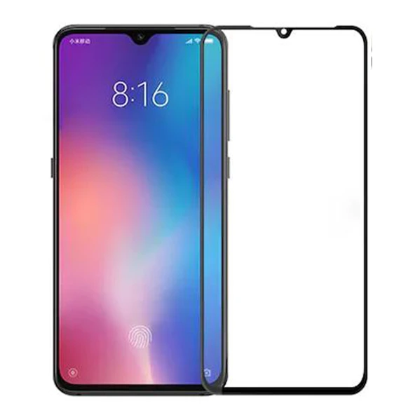 Xiaomi Redmi 9 Uyumlu Ön Koruma Seramik Nano Ekran Koruyucu (Siyah)