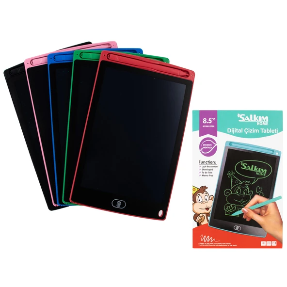 Salkım Lcd Yazı-Çizim Tableti 8.5 İnç