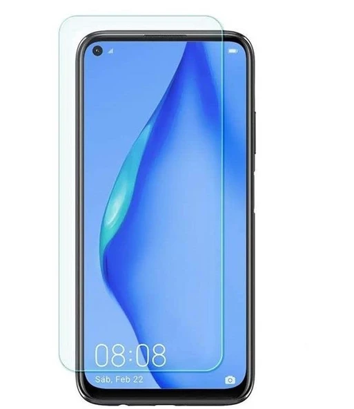 Huawei P40 Lite Uyumlu SuperGlass Temperli Cam Ekran Koruyucu (Şeffaf) ürün görseli 1