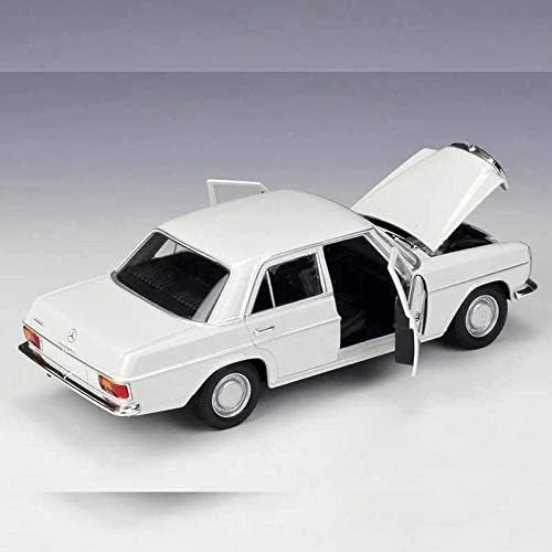 MERCEDES BENZ 220 Diecast 1.24 Ölçek Büyük Boy Metal Ojinal Lisanslı Araba Kapılar Açılır - 2