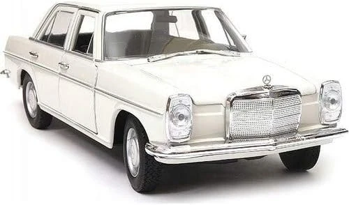 MERCEDES BENZ 220 Diecast 1.24 Ölçek Büyük Boy Metal Ojinal Lisanslı Araba Kapılar Açılır - 3