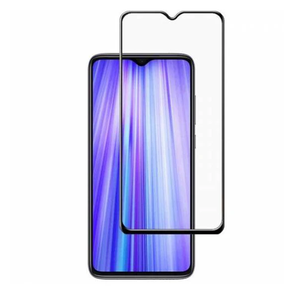 Xiaomi Redmi Note 8 Pro Uyumlu Ön Koruma Seramik Nano Ekran Koruyucu (Siyah)