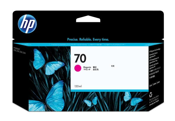 C9453A HP 70 130-ml Magenta DesignJet Mürekkep Kartuşu