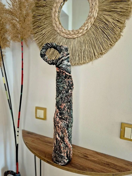 El Emeği modern vazo 58X17 cm