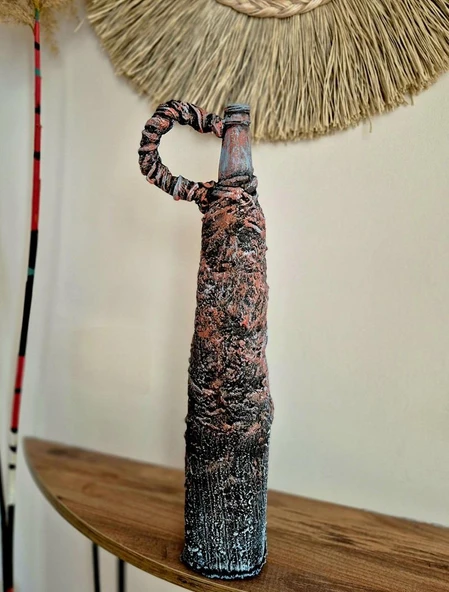 El Emeği Modern Vazo 51x16 cm