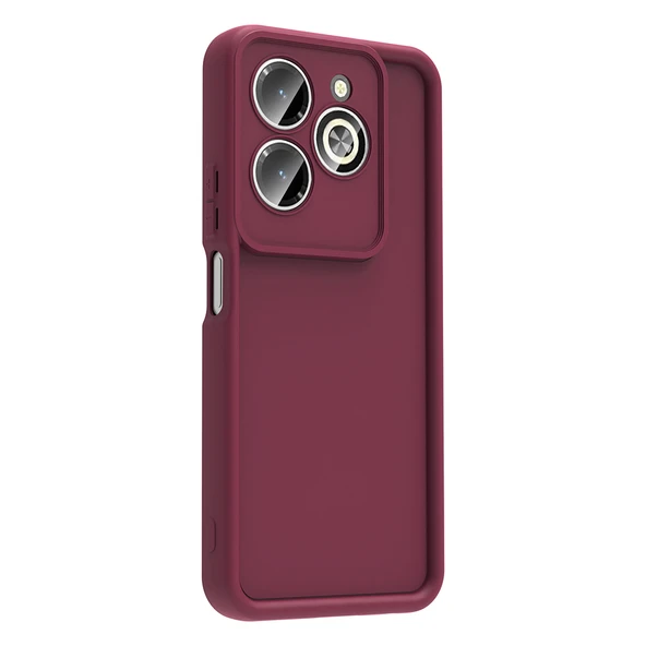 İnfinix Hot 40İ Kılıf Kamera Korumalı Ananas Kapak - Resim 4