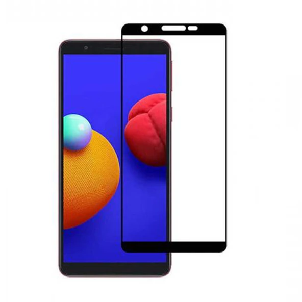 Samsung Galaxy A01 Core Uyumlu Ön Koruma Mat Seramik Nano Ekran Koruyucu (Siyah) ürün görseli 1