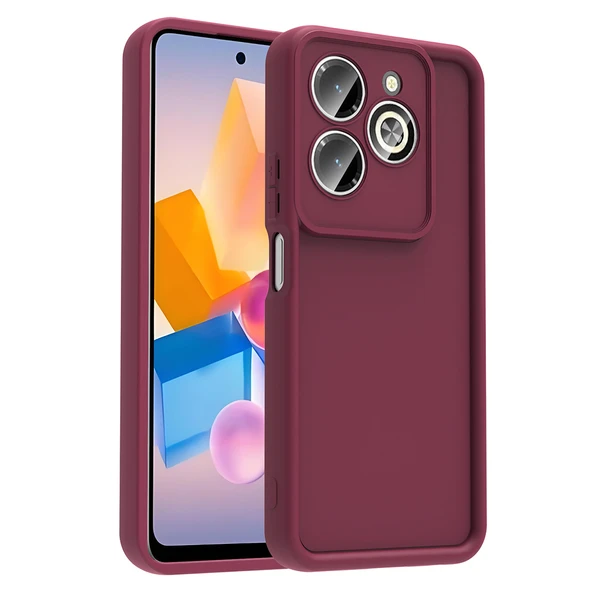 İnfinix Hot 40İ Kılıf Kamera Korumalı Ananas Kapak - Resim 11