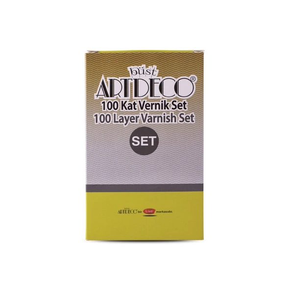 Artdeco 100 Kat Vernik Seti
