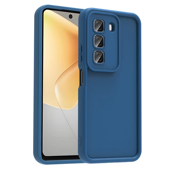 İnfinix Hot 50 4G Kılıf Kamera Korumalı Ananas Kapak - Resim 10