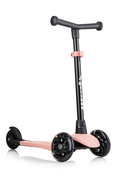 Wellgro Işıklı 3 Tekerli Yükseklik Ayarlı Scooter, Pembe - 6