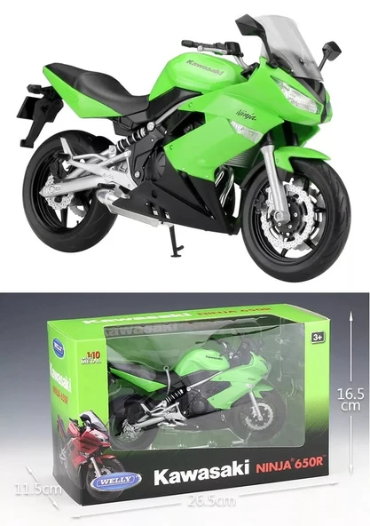 1:10 Kawasaki Ninja 650 RR Model Motorsiklet - 2