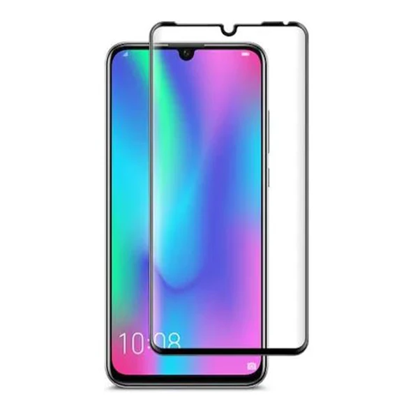 Huawei P30 Lite Uyumlu Ön Koruma Seramik Nano Ekran Koruyucu (Siyah)