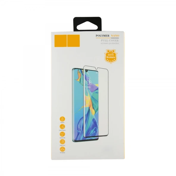 Xiaomi 13 Pro Ön Koruma Polymer Nano Ekran Koruyucu (Siyah) - Resim 2