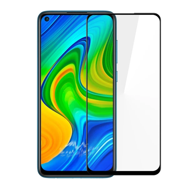 Xiaomi Redmi Note 9 Pro Max Uyumlu Ön Koruma Mat Seramik Nano Ekran Koruyucu (Siyah)