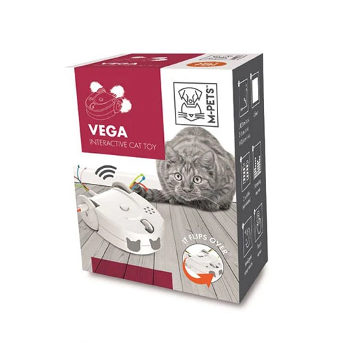 M-Pets Vega İnteraktif Kedi Oyuncağı 8,2x6x3,6 Cm