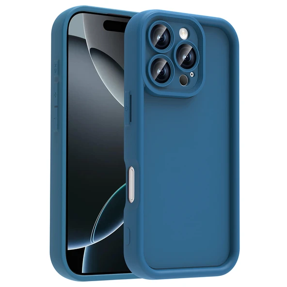 iPhone 16 Pro Kılıf Kamera Korumalı Ananas Kapak - Resim 10