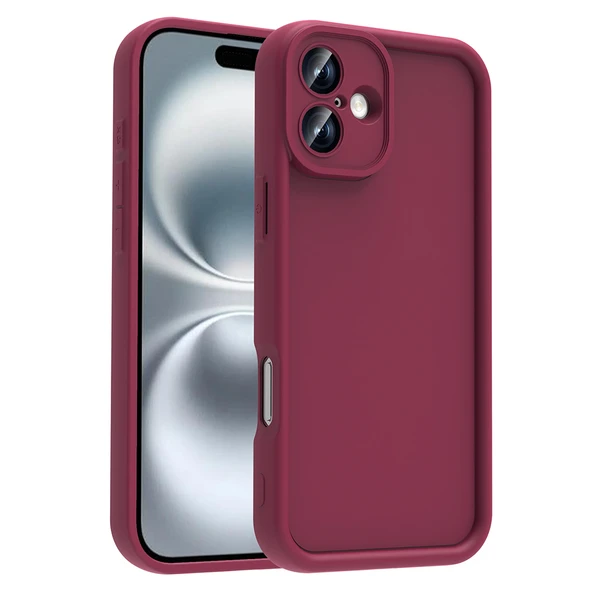 iPhone 16 Kılıf Kamera Korumalı Ananas Kapak - Resim 11