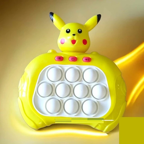POPİT IŞIKLI SESLİ OYUNCAK POPİT PİKACHU DUYUSAL OYUNCAK