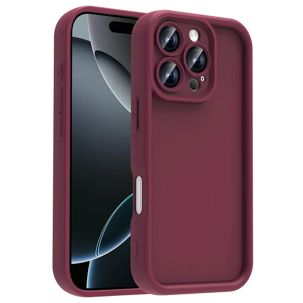 iPhone 16 Pro Kılıf Kamera Korumalı Ananas Kapak