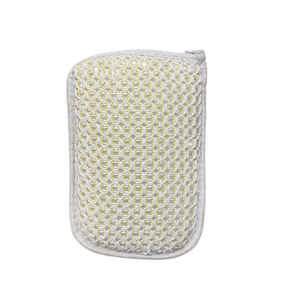 Kabak ve Mısır Lifli Çift Yüzlü Banyo Kesesi (El geçmeli) (21,5 * 16,5cm),2 Adet Derya Eren - 3