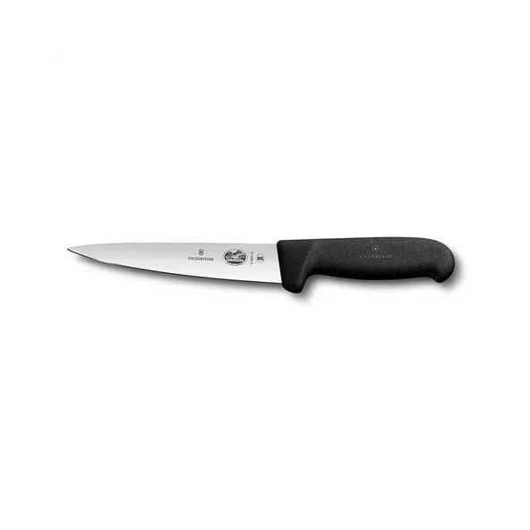Victorinox 18cm Siyah Sivri Uçlu Sıyırma Bıçağı 5.5603.18