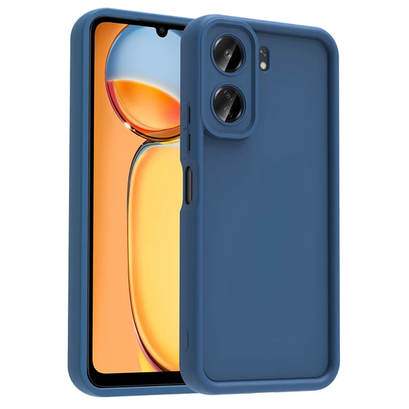 Xiaomi Poco C65 Kılıf Kamera Korumalı Ananas Kapak - Resim 10