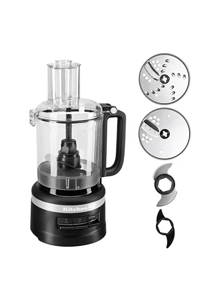 Kitchenaid 5KFP0719 Matte Black Mutfak Robotu 1,7 lt - Resim 2