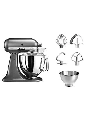 Kitchenaid 5KSM175PS Artisan Medallion Silver 4,8 L Stand Mikser - 4