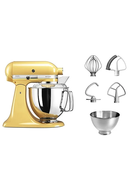 Kitchenaid 5KSM175PS Artisan Majestic Yellow 4,8 L Stand Mikser - 4