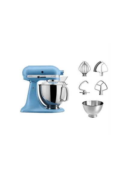 Kitchenaid 5KSM175PS Artisan Vintage Blue 4,8 L Stand Mikser - 2