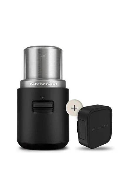 Kitchenaid Go Siyah Kablosuz Serisi Bataryalı Kahve Öğütücüsü - Resim 2