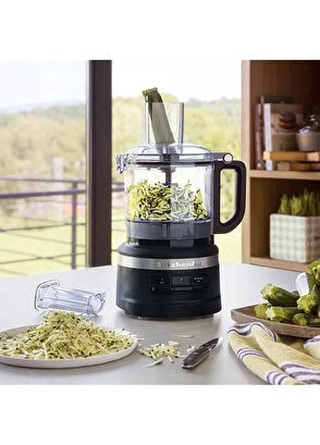 Kitchenaid 5KFP0719 Matte Black Mutfak Robotu 1,7 lt - Resim 7