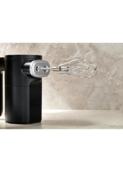 Kitchenaid Go Siyah Kablosuz Serisi Bataryasız El Mikseri - 4